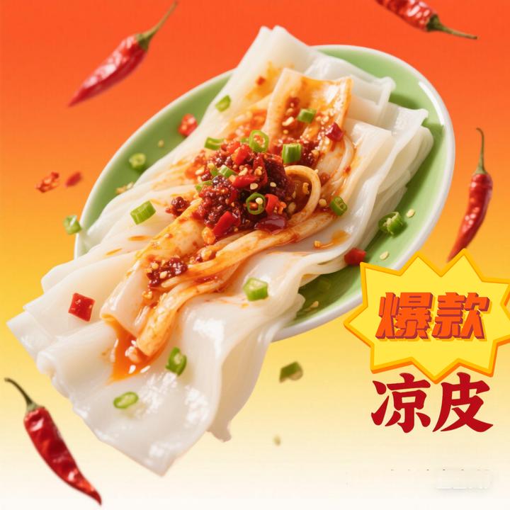 面皮免煮凉皮冲泡麻辣面速食方便面泡面拌面懒人批发