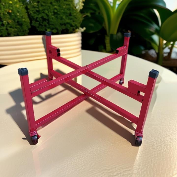 金属战鼓鼓架带万向轮和刹车可推动的乐器配件鼓架