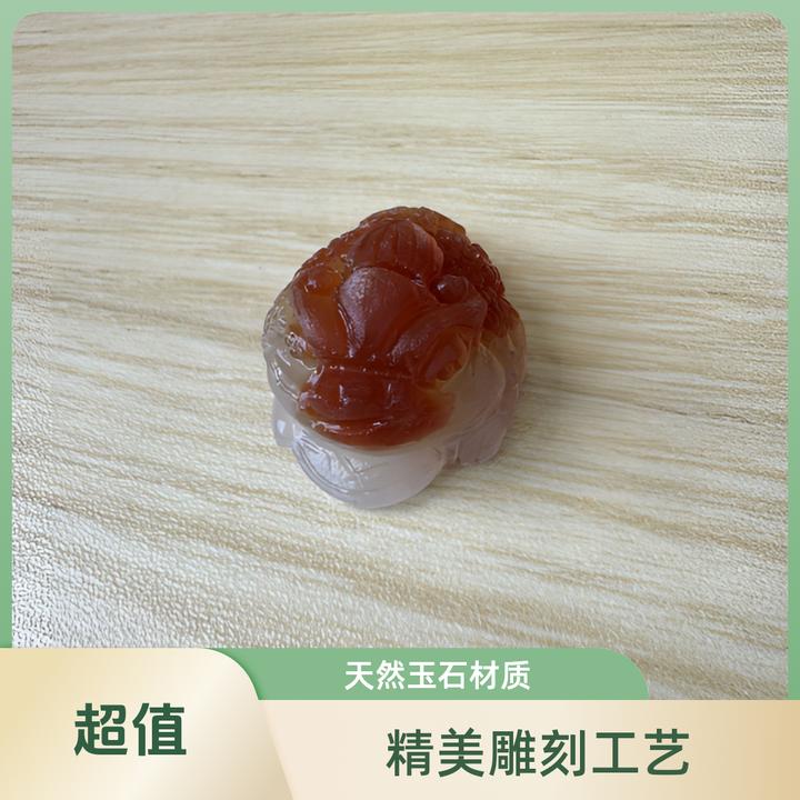 玛瑙摆件雕刻件，未打磨未抛光