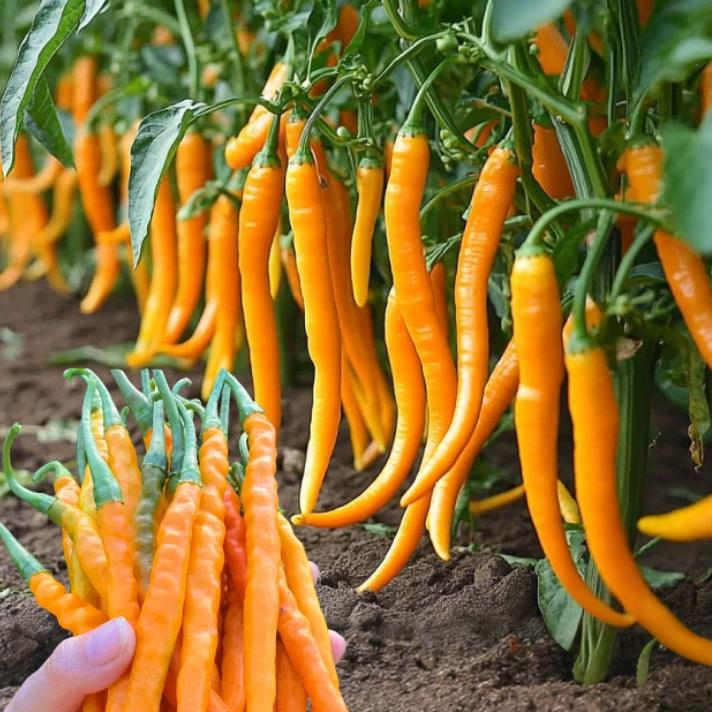 黄线椒种子湖南黄辣妹辣椒种籽黄贡椒黄小米椒黄朝天椒特色辣椒籽