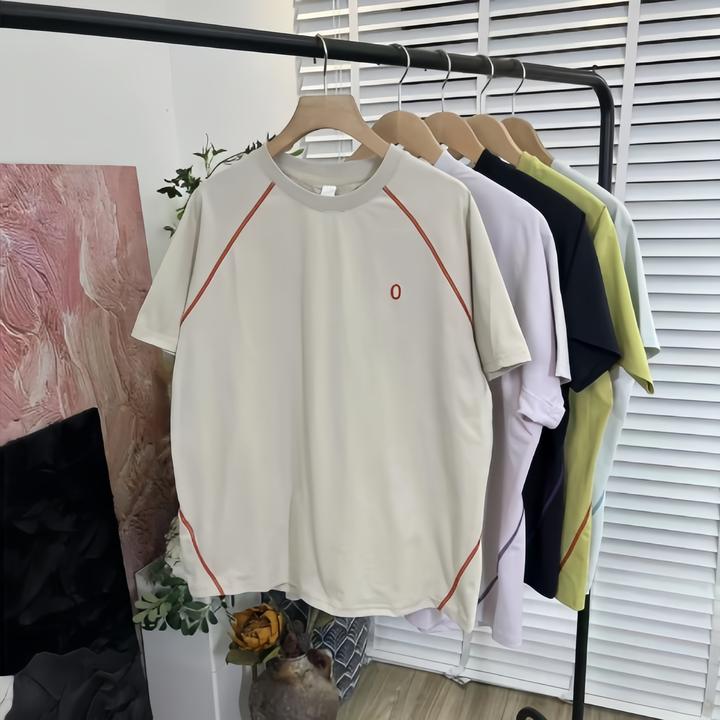 MIN SAN JIN新款时尚潮流户外休闲男女短袖T恤TD-201CS