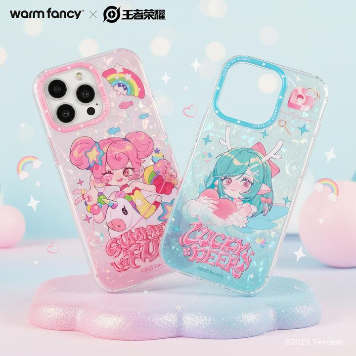 王者荣耀 十周年限定Q版辣妹手机壳苹果华为少女可爱透明防摔