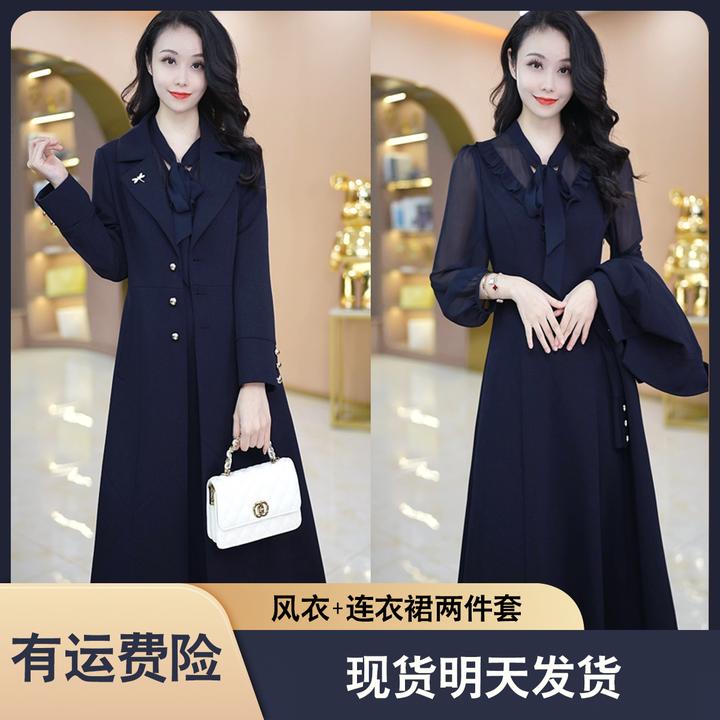 【外套+裙子】 优雅气质时尚大气显瘦套裙M-4XL-27739