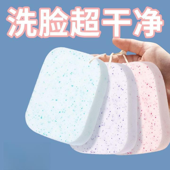 洗脸扑加大加厚吸水擦脸洗澡卸妆懒人专用高档面部深层清洁海绵