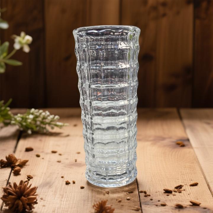 简约现代玻璃花瓶大口径百合百合富贵竹花瓶