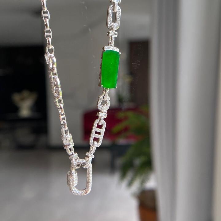 diy配件时尚高颜值百搭气质镀18k色白金色多功能万能链百搭时尚款