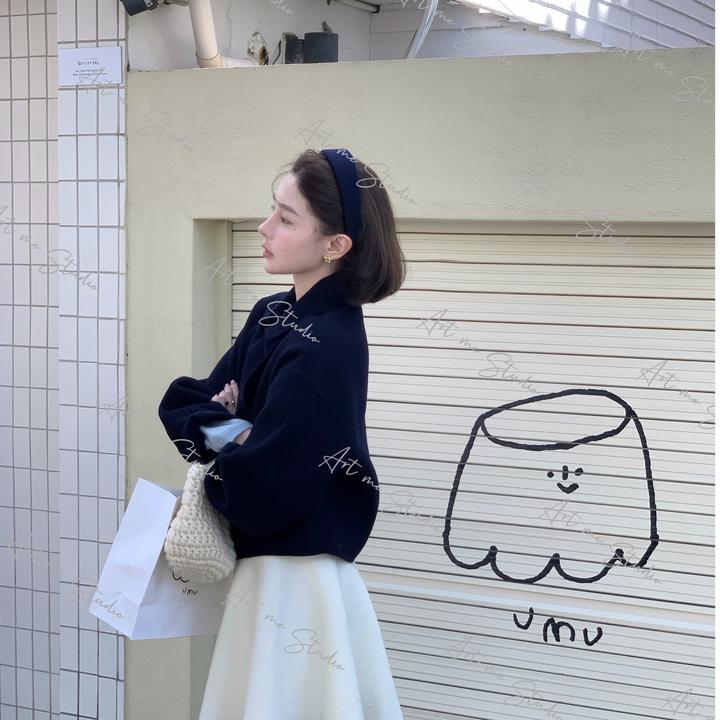 【ART ME】高腰A字蓬感满分版型藏肉通勤约会全hold住短裙w24494