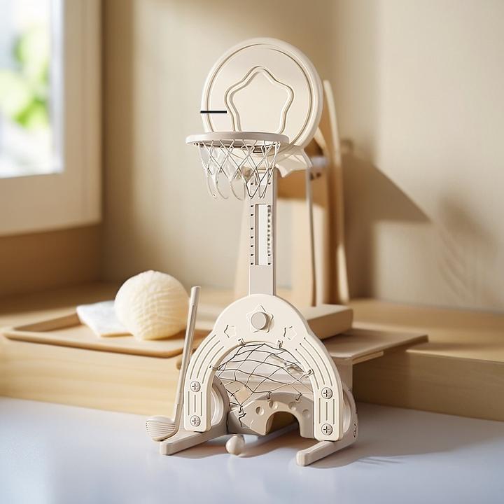 HOBBY TREE/哈比树儿童篮球架可升降篮球框室内投篮男孩球类玩具