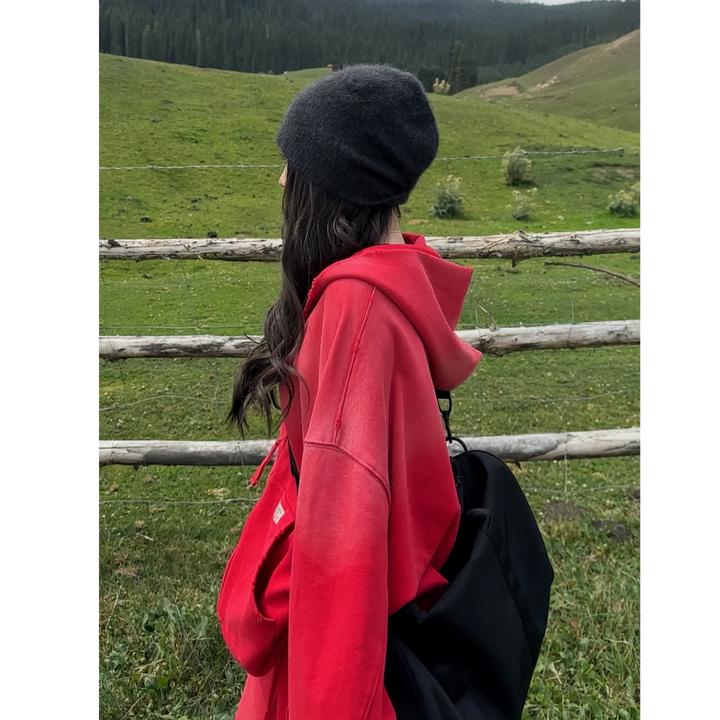 AMAZING IN | 1oo%棉 | 380g渐变做旧外套女 A250701-AI57BST5526