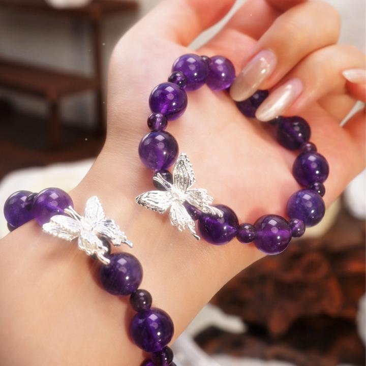 手链 【蝴蝶】手工设计款轻奢气质串珠手串小众ins