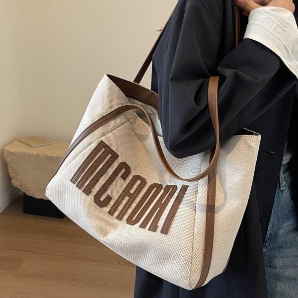 休闲托特包女大容量2025新款夏季百搭时尚包包