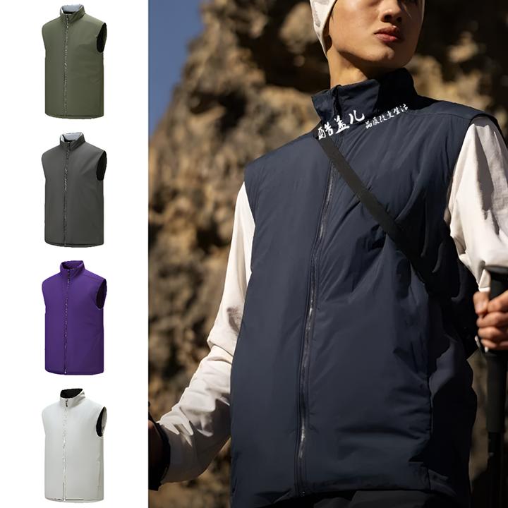 镇店牛货！高端秋冬男女情侣拒水棉防风保暖户外通勤背心马甲