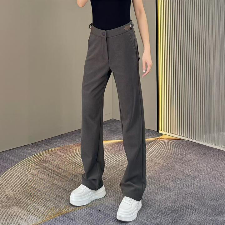 秋冬季新款高档商务休闲西裤男士潮流百搭直筒长裤子轻奢痞帅男装