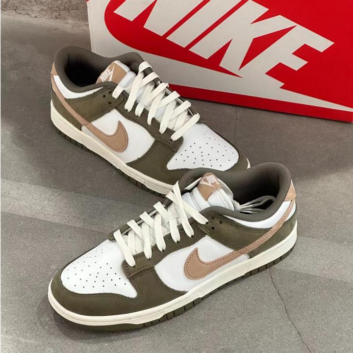 耐克Nike Dunk Low 男款橄榄绿色低帮复古运动休闲板鞋官方正品