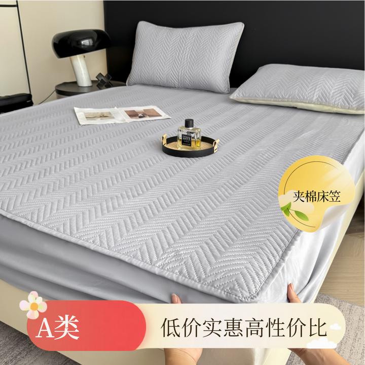 加厚三层四季夹棉1.5/1.8/2.0米床床笠床罩床套罩席梦思保护罩