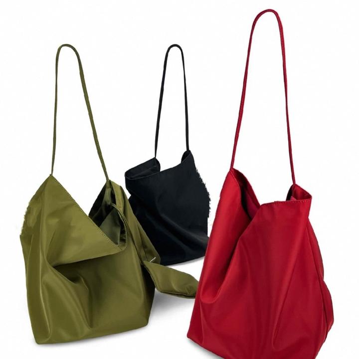 【lulumiya】慵懒大包包新款时尚简约单肩通勤软皮水桶包女大容量