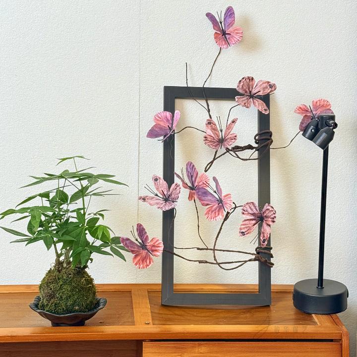 【敏华优选】发财树苔藓球室内好养绿植水培盆景盆栽ins风氛围感