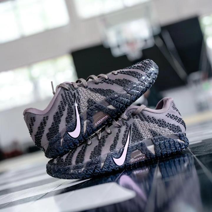 NIKE/耐克 Ja 3 男款低帮莫兰特3代棕黑粉实战运动篮球鞋官方正品