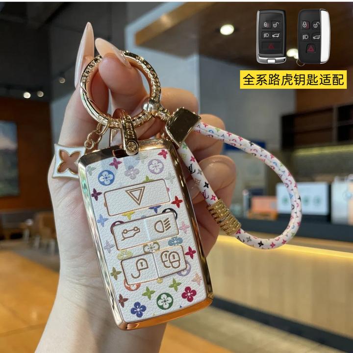 路虎揽胜车钥匙保护套钥匙套专用极光L卫士110发现45运动汽车星脉