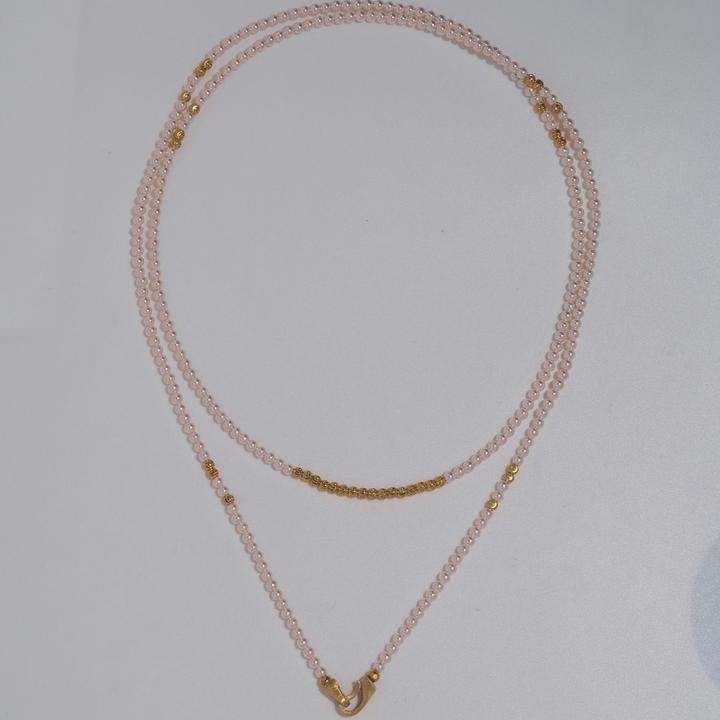 链子925银 【千万两】2025新款爆款原创设计感珠珠毛衣链多戴银项链