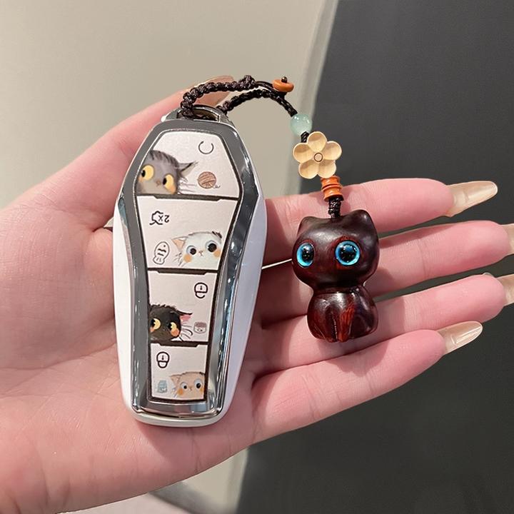 二喵比亚迪钥匙套海鸥海豚汉宋plus元pro秦l唐dmi海豹06车gt25款