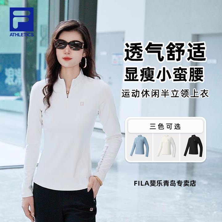 【双11显瘦保暖】斐乐秋季新款女户外运动针织长袖衫A11W531201F