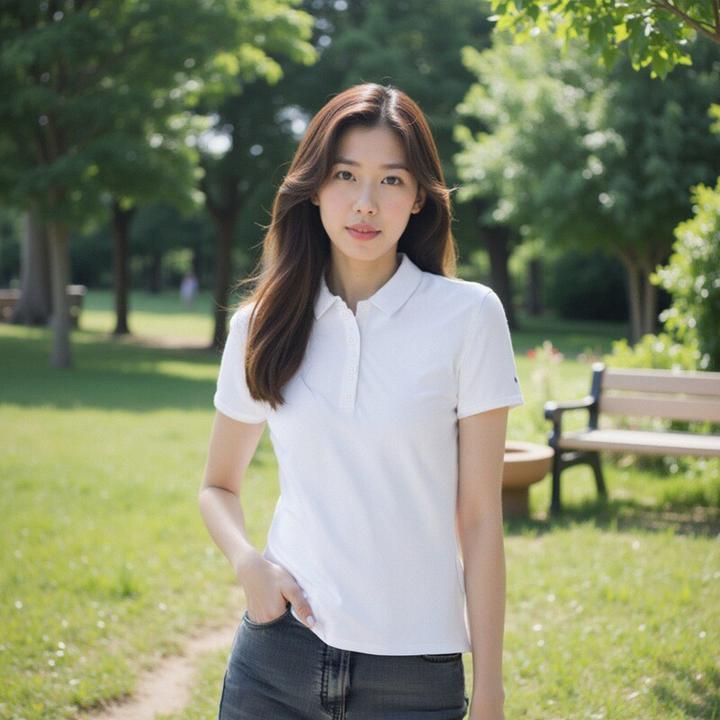 【流光风】Nike耐克女装夏季新款运动T恤衫透气短袖POLO衫 FQ1575