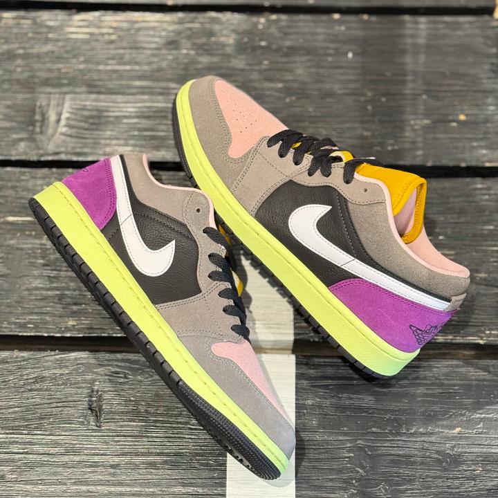 Air Jordan 1 Low男款低帮黑棕复古耐磨防滑运动休闲板鞋官方正品