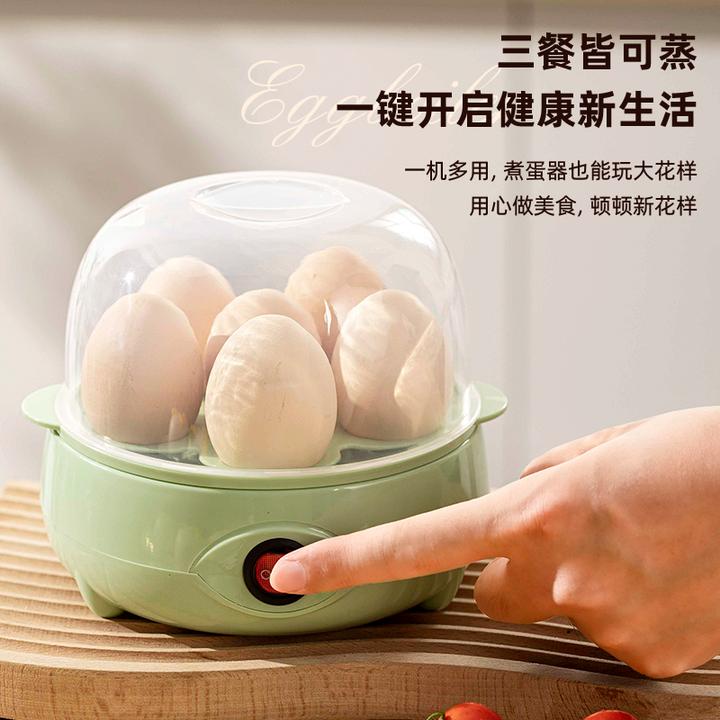 防干烧蒸蛋器多功能家用煮蛋器小型蒸蛋羹蒸蛋神器蒸锅早餐机