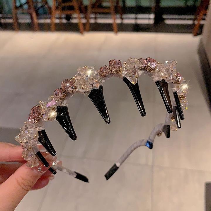 优雅气质显脸小布艺发箍简约百搭防滑韩式仿水圈高颅顶