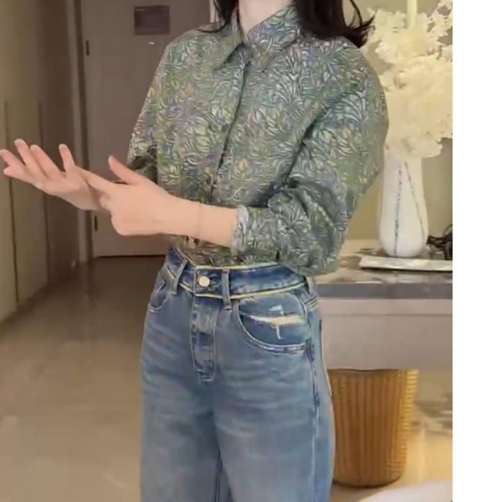 2024冬季新款时尚女装网红潮流气质靓丽漂亮衬衫上衣裤子女乖