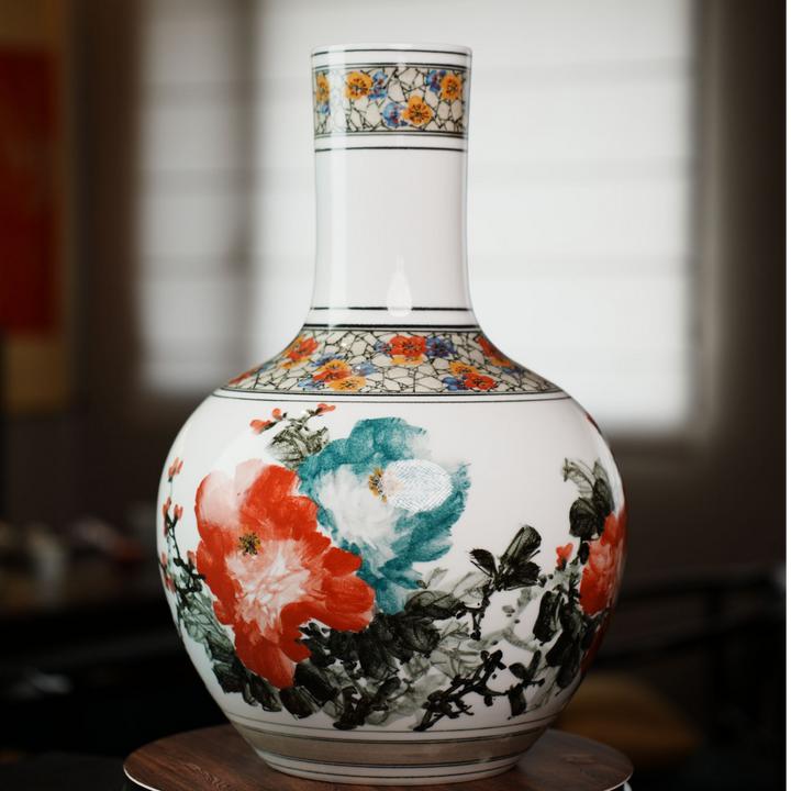 陶东方【杨孙广】景德镇高端精品现代名家艺术陶瓷花瓶摆件收藏送礼