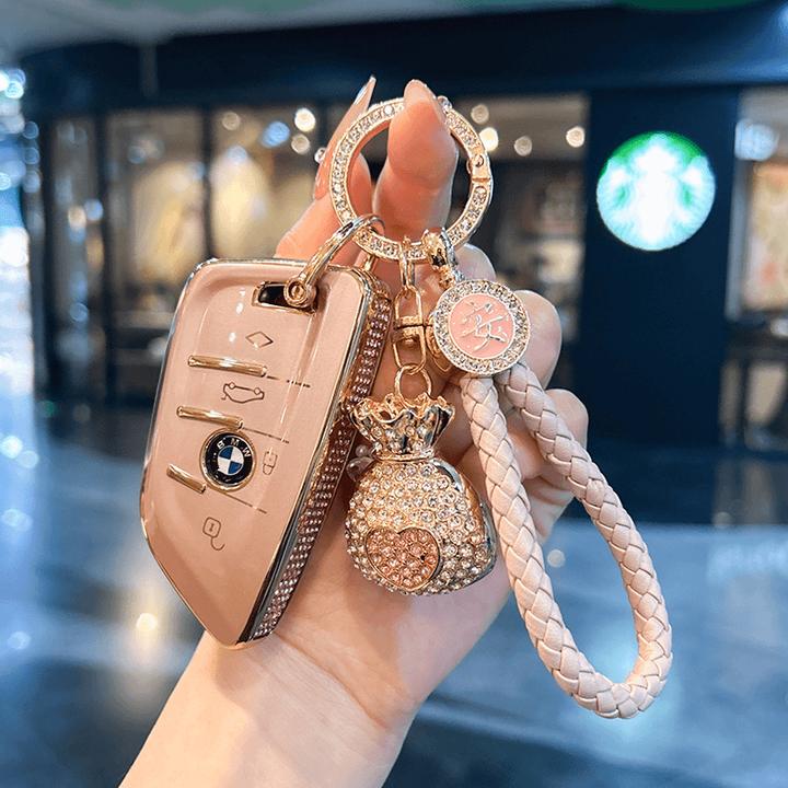 2025宝马5系钥匙套X5/3系x3扣1系525包x1x2x3x4新款530壳320li女