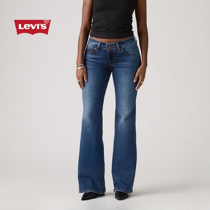 Levi's李维斯25年秋季新款女士SUPERLOW FLARE修身喇叭休闲牛仔裤