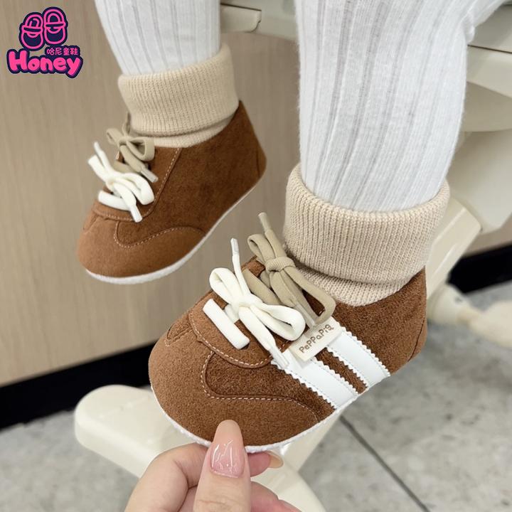 春秋季婴幼儿鞋子3-6个月软底学步前鞋新生男女宝宝防滑不掉0-1岁