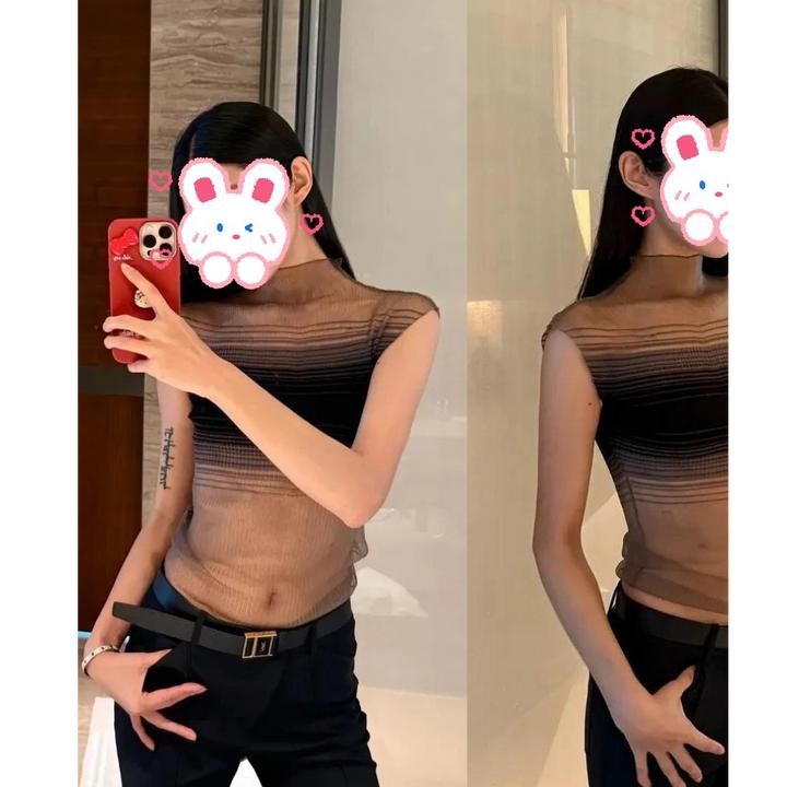 【巴黎之恋】时尚百搭上衣轻法显瘦设计感半身裙新款套装BB50074