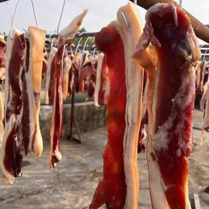 湖北腊肉特产正宗农家土猪自制咸肉腌肉非烟熏肉风干五花腊排骨
