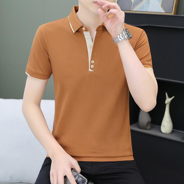 高品质男士polo衫潮流韩版翻领短袖t恤男休闲珠地棉潮牌男装半袖
