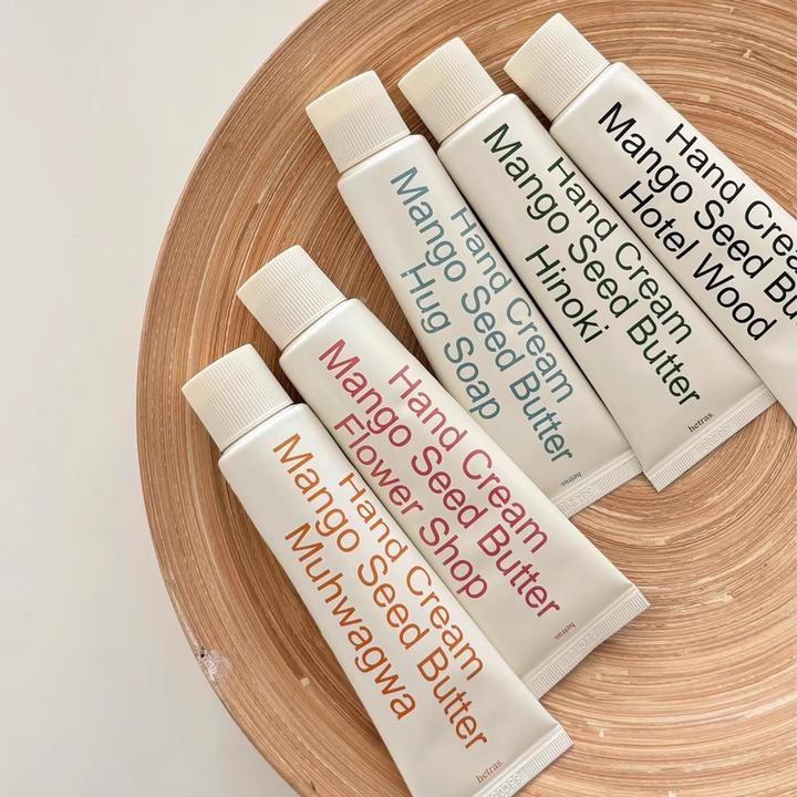 韩国hetras护手霜无花果花店皂香木质酒店香保湿滋润香氛小众ins