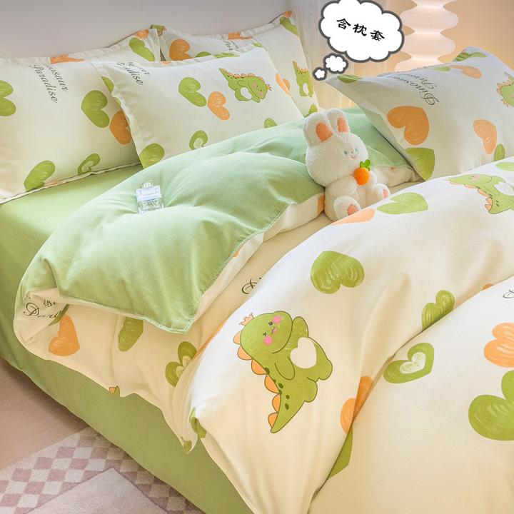 网红款单件被套纯棉100%全棉150*200*230被罩四季上下铺学生宿舍a