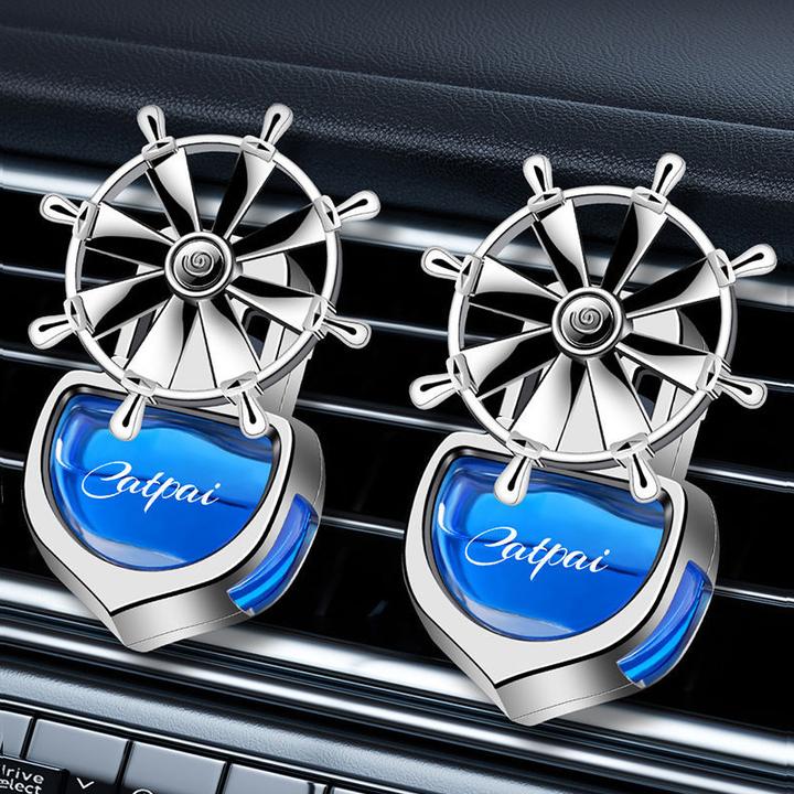 汽车香薰空调出风口香水车载空气清新香氛清香花香持久高档装饰用