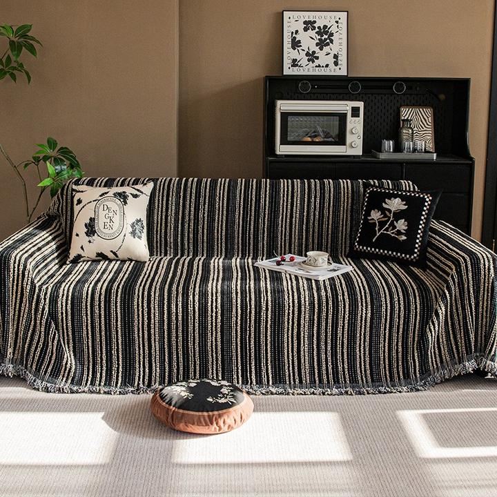 网红轻奢高级感四季通用沙发盖布防猫抓沙发巾全包沙发套罩沙发垫