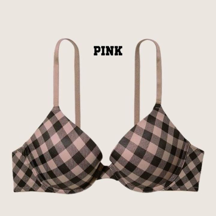 【维密PINK·大秀系列】聚拢内衣无痕美背可调肩带小胸内衣不空杯