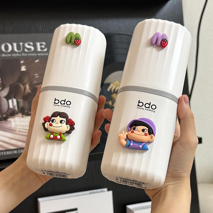 旅行便携洗漱杯学生宿舍牙膏牙刷杯出差密封大容量漱口杯收纳盒