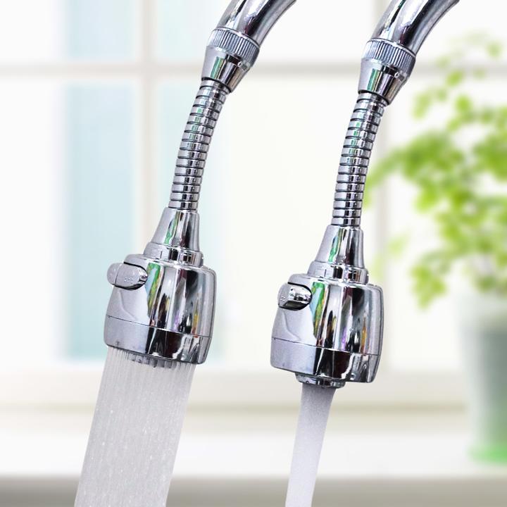 通用厨房增压水龙头防溅转换万向头嘴加长花洒喷头家用延伸器节水