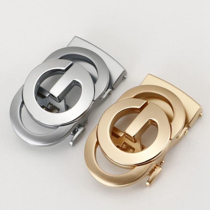 高档时尚单卖男士皮带扣头锌合金腰带头裤带卡子3.5轻奢耐用