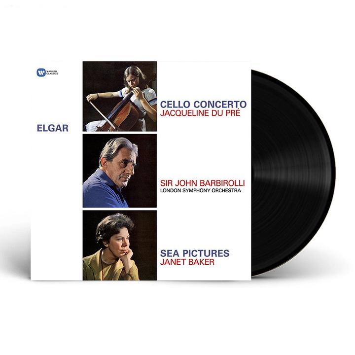 【中图音像】埃尔加:大提琴协奏曲  杜普蕾 黑胶唱片  95871888