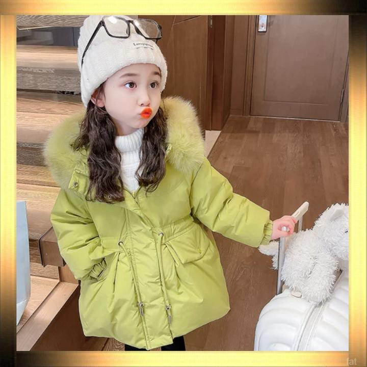 女童棉服2024新款儿童洋气冬季夹棉加厚宝宝秋冬冬装棉衣外套爆款