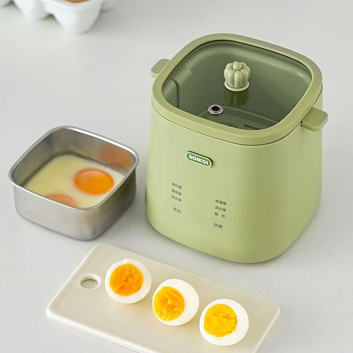 SOIKOI司崎库神器蒸蛋器家用多功能自动断电煮蛋器溏心蛋调温