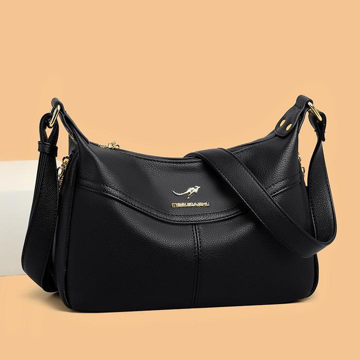 爆款正品休闲简约大气妈妈包时尚百搭小包包软皮单肩包潮流斜挎包